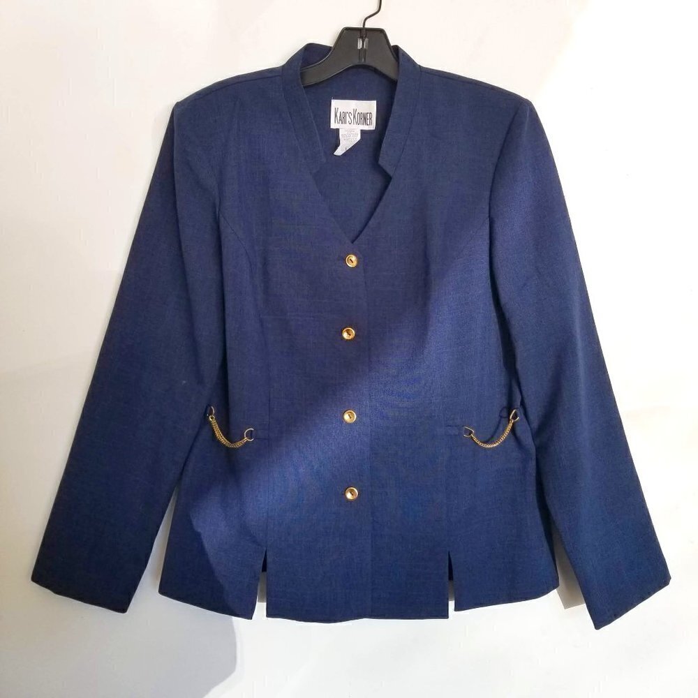 Kari's Korner Vintage Cadet Chain Blazer Jacket 10